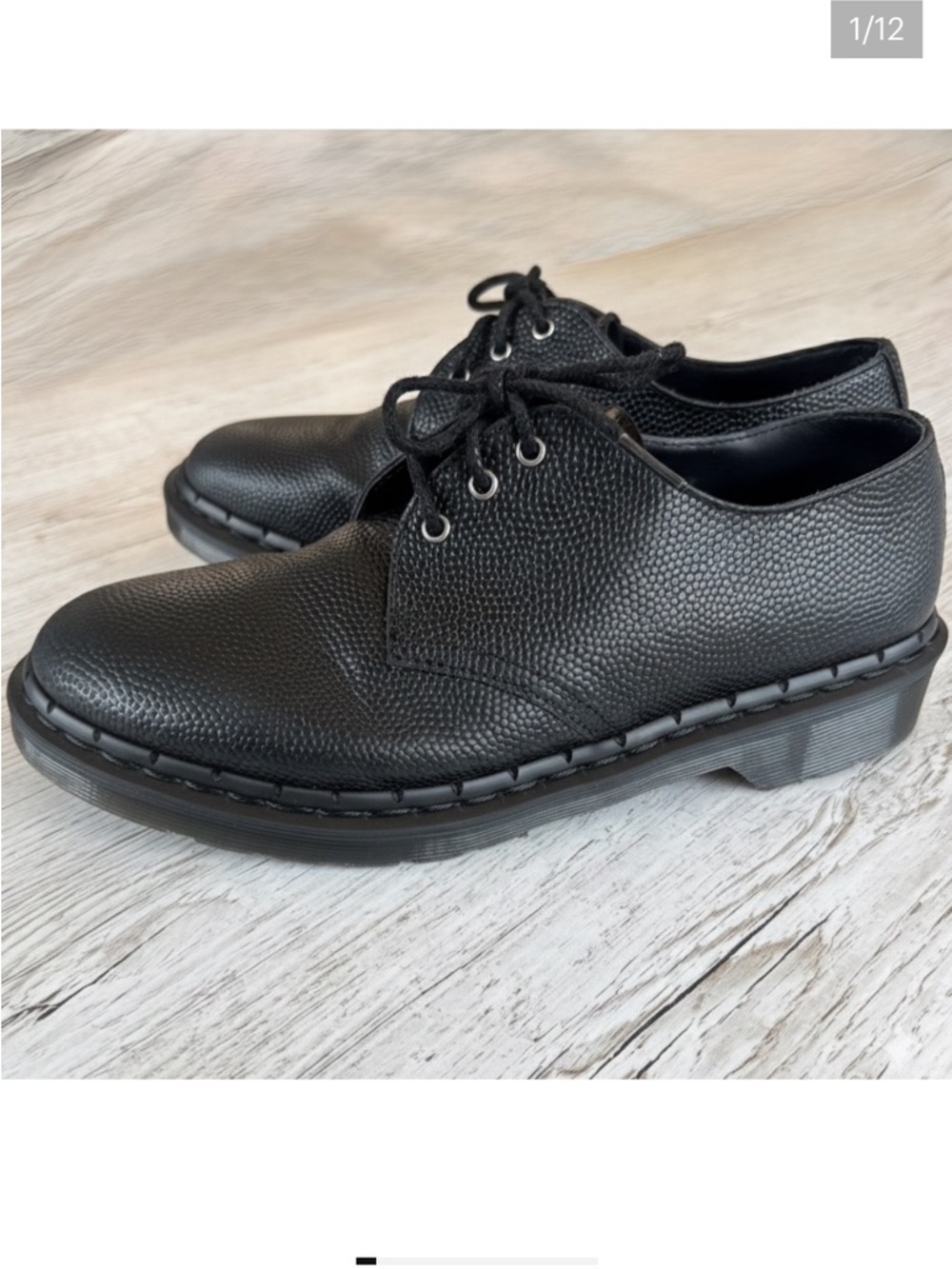 Dr. Martens 1461 Oxford Pebbles Leather 3 Hole Loafers Unisex Shoes 30960 M8 L9